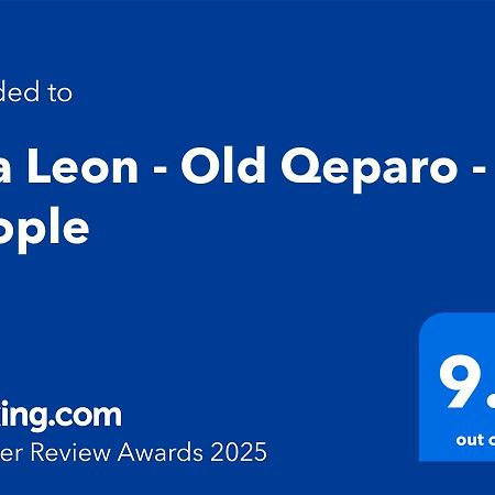 Vila Leon - Old Qeparo - 6 People 外观 照片