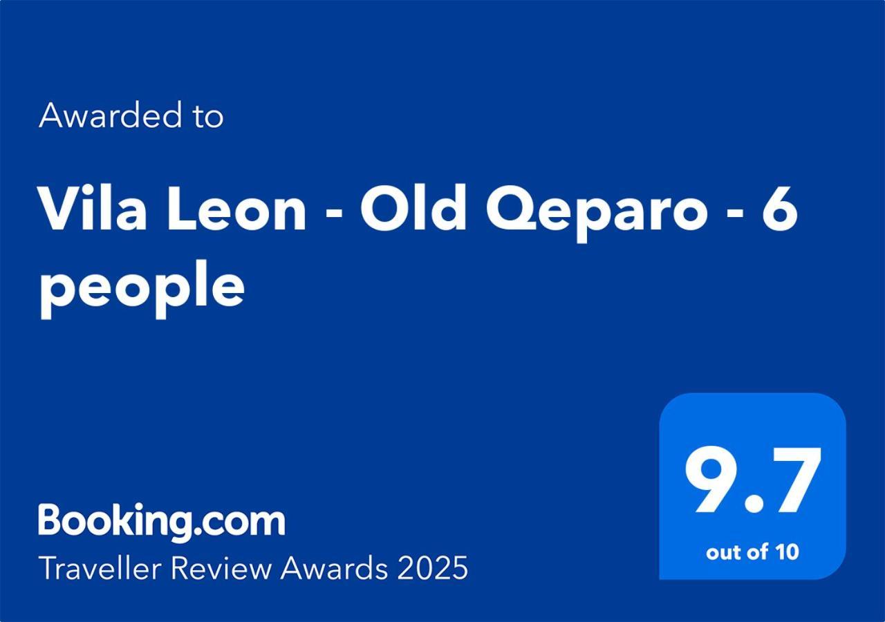 Vila Leon - Old Qeparo - 6 People 外观 照片